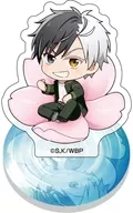 "WIND BREAKER" Cherry Blossom Youpuchi-Furi Acrylic Stand