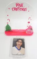 Unyoku (SUPER JUNIOR) Acrylic Turning Stand Set "2023 sm ARTIST PINK CHRISTMAS"