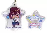 Momiji Hozuki x Cinnamoroll "My big brother is over! x Sanrio Character Cters Mini Acrylic Stand Key Holder Mini Character ver."