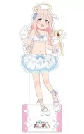 An extra-large acrylic stand drawn by Mahiro Oyama (angel) "Otoi-chan wa Oimashita! POPUP SHOP ~ Angel and Devil ~"