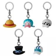 5-Type Set "ONE PIECE Mejirushi Accessories"