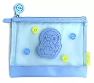 Piplup Mesh Flat Pouch Pastel Mesh Series "Pocket Monsters"