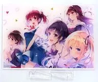 [Single Item] set A5 size acrylic panel "Saekano: How to Raise a Boring Girlfriend 10th anniversary FANTASIA Special Pack" included special bonus