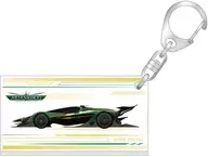 Alice Summerwood racing car acrylic key holder "HIGHSPEED Etoile×GiGO POP SHOP"