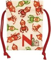 N Mame drawstring bag' Kobitozukan'