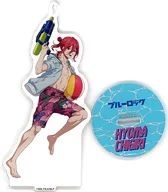 Chikiri Hyoma Acrílico Stand "Blue Rock x Yunessun Bannen no Kangoku Yunessun ~ Younessun ~ Younessun ~ Younessun ~ Younessun ~ Younessun ~ Younessun ~ Younessun ~ Younessun ~ Younessun ~