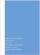 Logo Premium Postcard Holder "Stand my Heroes ×HANA BIYORI"