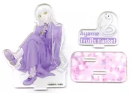 Flower and Dream Exhibition Goods Commemorating the 50th Anniversary of Kusa 摩綾 Onna "Fruits Basket Blind Acrylic Stand"