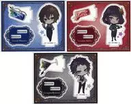 All 3 Types Acrylic Stand "Rakuten Gurunavi x BUNGO STRAY DOGS" First Collaboration Campaign Course Reservation Privilege