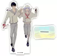 "Students' First Date Plan @ Ikebukuro BL Fair by eeo" by KAZUAKI KASA (Landmine Boyfriend Suzu-kun) Acrylic Stand (drawing illustration)