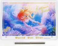 Catry na Griebel acrylic board "World Dyer : Sterarium of Dreams Character Pop Store" mini game theater company Denghime no Destiny's Galapon A Prize