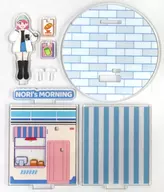 Boa Jacket "POP MART JUST A GIRL Nori's MORNING series acrylic stand"