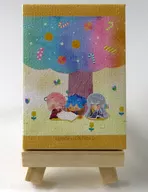 Kousetsu Samonji, Souza Samonji and Sayo Samonji "Wangpac! Sword Ranmai Canvas Board Mini 02 / picture book ver."