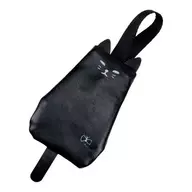 Petite Case (Enchanting) "Black Cat Earphones drawstring bag and Outing party"