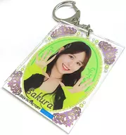 Akira Ishiyama solo acrylic key holder "モバガチャ Juice=Juice Concert Tour 2024 1 = LINE Uemura Akari Graduation Special" rare prize