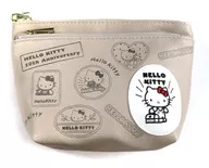 Hello Kitty (50th anniversary) cosmetic pouch "Sanrio Character Cters" Post Office Limited