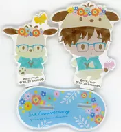 Shosei 勇利 x Pochakko B Acrylic Stand "YURI!!! ON ICE x Sanrio Character Connectors 3rd Anniversary Animate Only Shop"