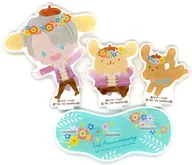 Victor Nikiforov x Pomu Pomu Pudding B Acrylic Stand "YURI!!! ON ICE x Sanrio Character Cactors 3rd Anniversary Animate Only Shop"