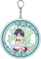 01. Diseño colectivo (ilustración oficial) Decacrylic Key Holder "Koizome Ryuuko"