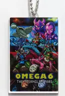 Package Illustration Acrylic Key Holder "Switch Soft OMEGA 6 THE TRIANGLE STARS" Purchase benefits Amiami