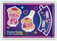 Ohara MEN× Pom-Pom-Poms Pudding Connected Acrylic Stand "Dozul-Sha x Sanrio Character Cters"