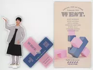 [台紙付き] 濵田崇裕(WEST.) アクリルスタンド アンバサダーグッズ2024 「×××××.POP UP STORE」