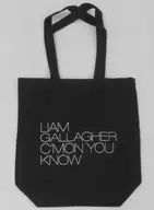 Liam Gallagher Official Tote Bag "CD DOWN BY THE RIVER THAMES / C' MON YOU KNOW" Simultaneous Purchase benefits at stores covered by "CD DOWN BY THE RIVER THAMES