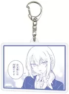 Fujisaki (navy blue) "Acrylic Key Holder 01 with Suspicious Recently Hired Maid"