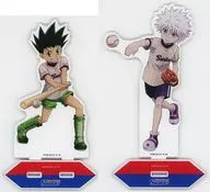 Gon & Kila swallows / Painted BIG Acrylic Stand Set "HUNTER×HUNTER BASEBALL"