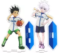 Gon & Kila Baystars / Painted BIG Acrylic Stand Set "HUNTER×HUNTER BASEBALL"