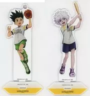 Gon & Kil Ahawks / Painted BIG Acrylic Stand Set "HUNTER×HUNTER BASEBALL"