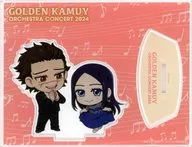 "GOLDEN KAMUY Orchestra Concert' 24" by Saichi Sugimoto and Chibikyara Asirpa Acrylic Stand