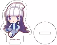 Rhythm "Shugo Chara! Acrylic Petchi Stand 14. Dot picture illustration"