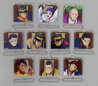 10-type set "GOLDEN KAMUY Children's Day POPUP SHOP Painted Acrylic Key Holder Collection Children's Day ver."