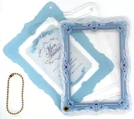 Blue Photo Card Classic Frame (Small) "Character Fuku KUJI ONLINE apicolle" B-4 Award