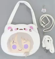 [With Privilege] tea caddy Ryu White Cat Bag (Pain Bag) "Paradox Live× Balloon Warm Star" China-only