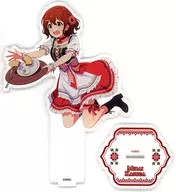 Miku Kasuga acrylic stand MILLION FEST Ver. "-World Wide Meal - idol Master MILLION LIVE! ×STELLAMAP CAFE"