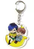 An acrylic key holder with fragrance of Ichima Botan and Akinana Moka "The spaddari who drank the medicine for falling in love with Comics is too bad! Volume 3" gross studio bonus