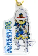 Edogawa Conan (Comics 39 Volume, Cover Illustrated) "Detective Conan Series 30 th Anniversary Café Acrylic Key Holder A"