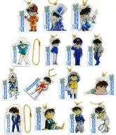 15 Types Set "CASE CLOSED Series 30th Anniversary Cafe Acrylic Key Holder A"