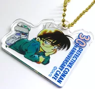 "CASE CLOSED Series 30th Anniversary Cafe Acrylic Key Holder B" by Conan Edogawa (Comic book 33 cover illustration)