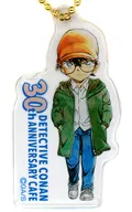 "CASE CLOSED Series 30th Anniversary Cafe Acrylic Key Holder B" by Edogawa Conan (Comic book 99 cover illustration)