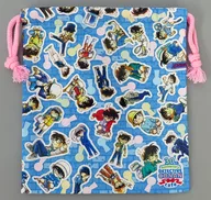 Edogawa Conan drawstring bag "CASE CLOSED Series 30th Anniversary Cafe"