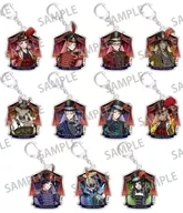 11-kind set "Disney Twisted Wonderland Trading Glitter Acrylic Key Holder Playful Dress Ver."