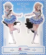 リシェッタ x Mano Sakuragi (ビヨンドザ Blue Sky) Acrylic Stand "idol Master Shiny Colors x 30 ms"