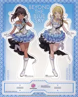 Luluce x Hachimiya Meguru (ビヨンドザ Blue Sky) Acrylic Stand "idol Master Shiny Colors x 30 MS"