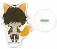 Ko Kuwana "Sword Ranmai -ONLINE - Special Exhibition : Japanese Swords and the Future to Learn From Sword Ranmai - Secrets of Sword Men - Mini Acrylic Stand (equipped with 御伴 Walking Fox) [Group H]"