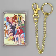 "Mainichi ONE PIECE Illustration Collection Trading Acrylic Bag Charm", a part of wheat straw.