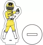 トッキュウ No. 3 "Acrylic Petchi Stand Ressha Sentai ToQger 01. Graphic Art Illustration"