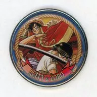 Monkey D. Luffy & Rolonoor Zoro "ONE PIECE Collection Medal 1st"